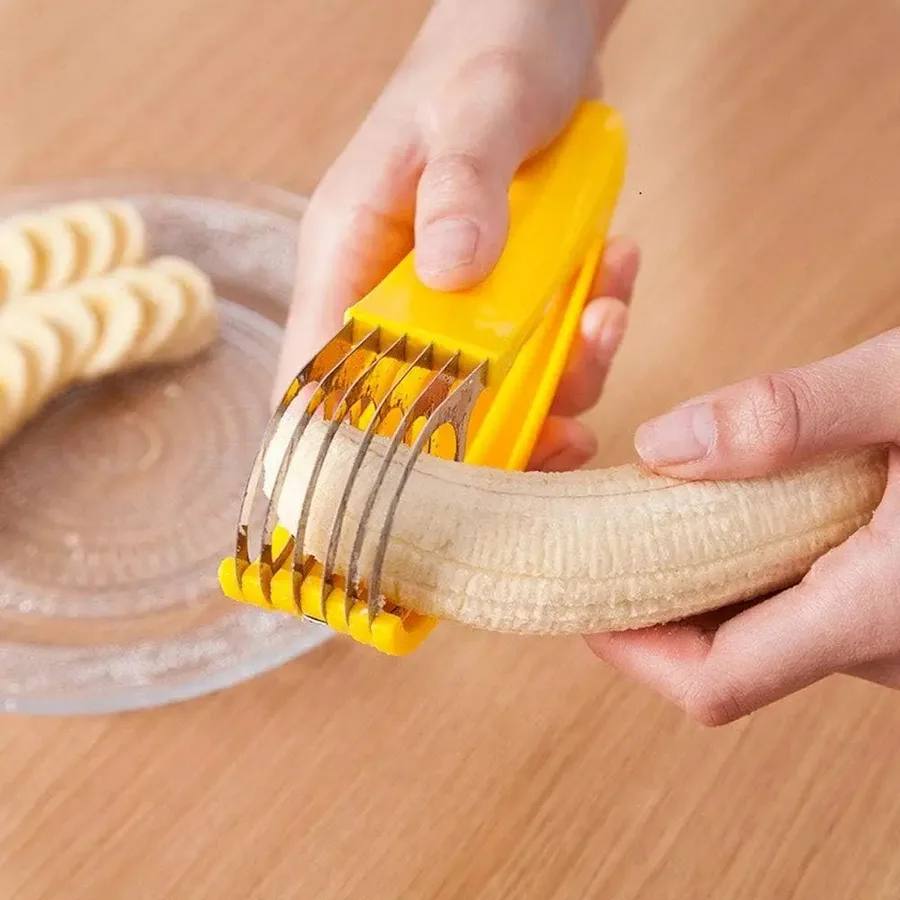 Stainless Banana & Fruit Stick Slicer