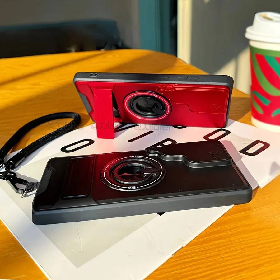Galaxy Multi-Function Phone Case with Stand & Lanyard