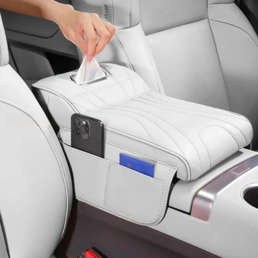 Memory Foam Car Armrest Cushion with Pocket Memory Foam Car Armrest Cushion with Pocket