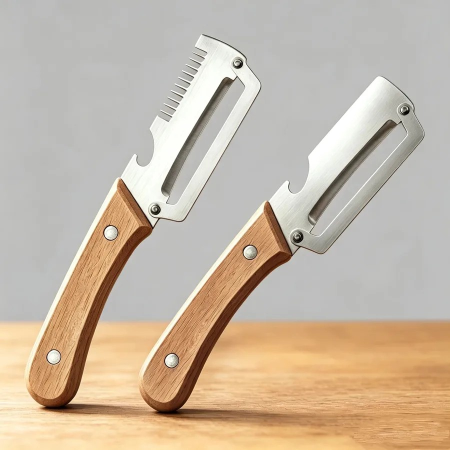 3-in-1 Stainless Steel Peeler Slicer 3-in-1 Stainless Steel Peeler Slicer